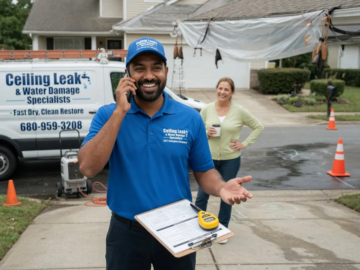 Ceiling Leak Cleanup Noble, MO FAQs
